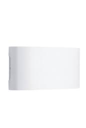 Living and Home 6W Warm LED Up and Down Wall Light for Indoor & Outdoor in White - thumbnail 3