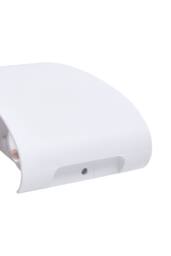 Living and Home 6W Warm LED Up and Down Wall Light for Indoor & Outdoor in White - thumbnail 5