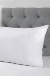 BHS Bamboo Pillow in White - thumbnail 1