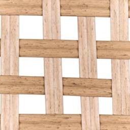 Wyld and Coco Outdoor Coffee Table Beige PE Rattan with Tempered Glass 66 x 66 cm - thumbnail 6