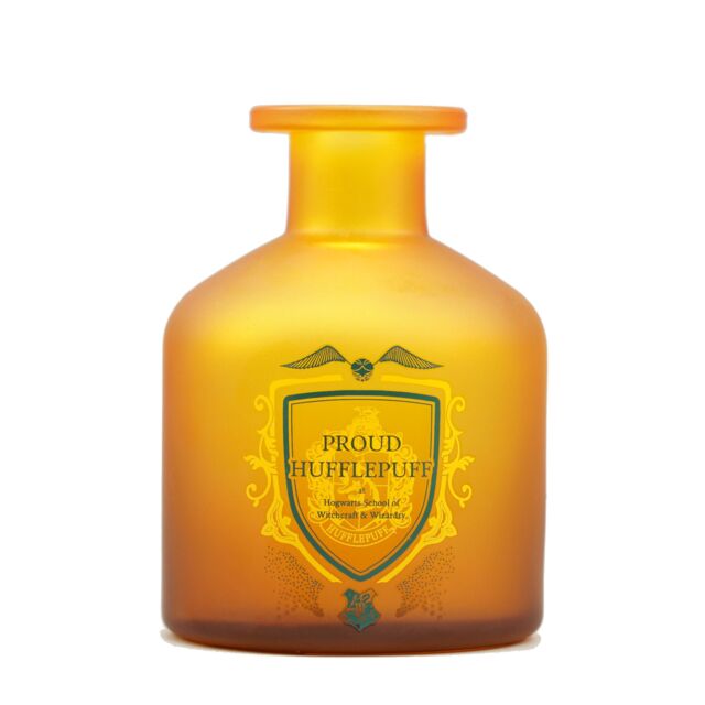 Harry Potter Potion Vase Glass (11cm) - (Proud Hufflepuff) - image 1