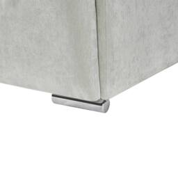 Furnishings For Less UK Monza L Shaped Chenille Fabric Beige 4 Seater Corner Sofa Left Hand - thumbnail 5