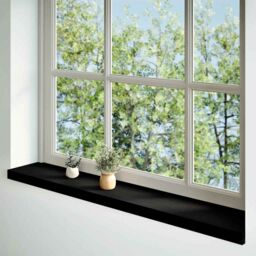 Berkfield Home Window Sills 2 pcs¬†Dark Brown 160x20x2 cm Solid Wood Oak - Size: Medium - thumbnail 2