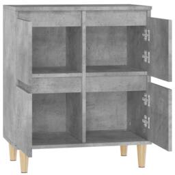 Berkfield Home Sideboard Concrete Grey 60x35x70 cm Engineered Wood - Size: 60 x 35 x 70 cm - thumbnail 8