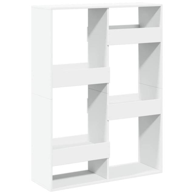 Berkfield Home Bookcase White 100x33x135 cm Engineered Wood - Size: 100 x 33 x 135 cm - image 1