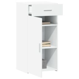 Berkfield Home Sideboard White 45x42.5x93 cm Engineered Wood - thumbnail 3