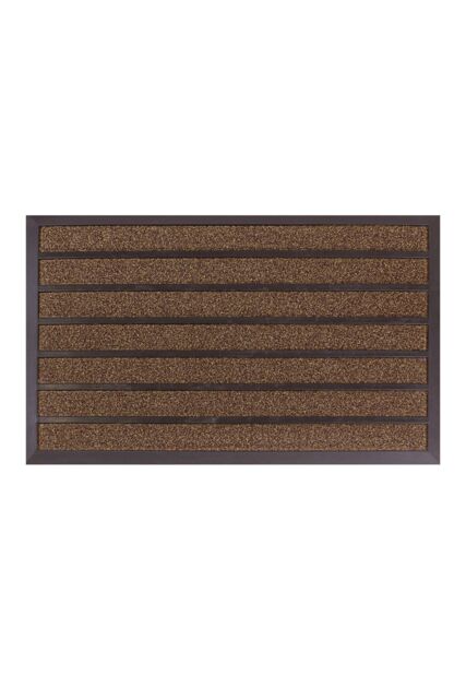 JVL Dirt Stopper Pro Scraper Doormat 45x75cm in Brown - Size: 45 cm x 75 cm - image 1