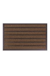 JVL Dirt Stopper Pro Scraper Doormat 45x75cm in Brown - Size: 45 cm x 75 cm - thumbnail 1