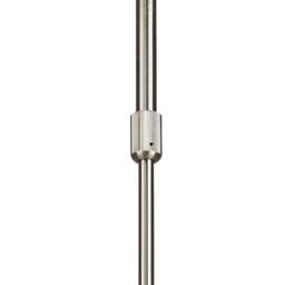 Netlighting Alaska Pendant Convertible To Semi Flush 4 Light L1SGU10 Satin Nickel in Grey - thumbnail 4