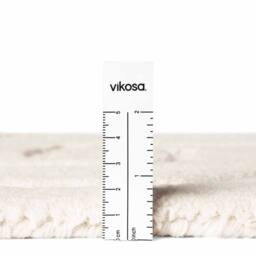 THE RUGS Vikosa Arcura Wool Rug Abstract Living Room in Cream - Size: 80 cm x 150 cm - thumbnail 9