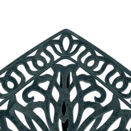 Berkfield Home Garden Table Green 53x53x53 cm Cast Aluminium - Size: 53 x 53 x 53 cm - thumbnail 9
