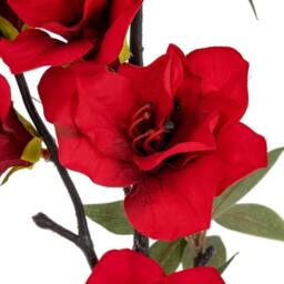 Lemon Pavilion Furniture and Decor Crimson Bloom Large Spray Artificial Flower - L11 x W11 x H92 cm - Red - thumbnail 3