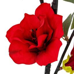 Lemon Pavilion Furniture and Decor Crimson Bloom Large Spray Artificial Flower - L11 x W11 x H92 cm - Red - thumbnail 4