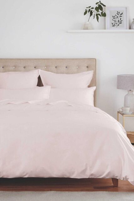 Murmur ' 500TC Plain Dye' Duvet Cover in Light Pink - Size: King - image 1
