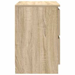 Berkfield Home TV Cabinet Sonoma Oak 40x35x54 cm Engineered Wood in Light Tan - Size: 40 x 35 x 54 cm - thumbnail 7