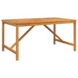 Berkfield Home 3 Piece Garden Dining Set Solid Wood Acacia in Brown - thumbnail 6