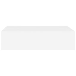 Berkfield Home Wall-mounted Drawer Shelves 2 pcs White 40x23.5x10 cm MDF - thumbnail 5