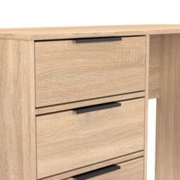 Ready Assembled 2 U Fuji 4 Drawer Vanity (Ready Assembled) in Light Oak - thumbnail 7