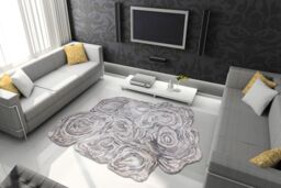 RugsX Tine Rug in Yellow - Size: 195 cm x 290 cm - thumbnail 3