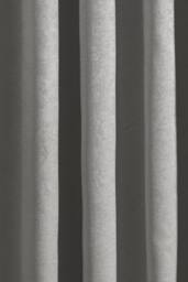 Fusion 'Strata' Dim out woven Eyelet Single Panel Door Curtain in Silver - Size: 168 cm width x 214 cm drop - thumbnail 4