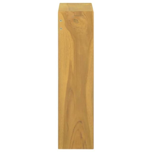 Berkfield Home Mirror Cabinet 30x10x40 cm Solid Wood Teak in Brown - Size: 30 x 10 x 40 cm - image 1