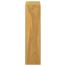 Berkfield Home Mirror Cabinet 30x10x40 cm Solid Wood Teak in Brown - Size: 30 x 10 x 40 cm