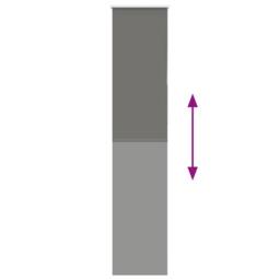 Berkfield Home Roller Blind Blackout Grey 60x210 cm Fabric Width 55.7 cm Polyester - thumbnail 5