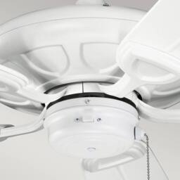 Netlighting Kevlar 107cm Pull Chain 5 Blade Ceiling Fan Matte White - thumbnail 4