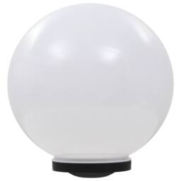 Berkfield Home Outdoor Solar Lamp LED Spherical 40 cm RGB in White - thumbnail 8