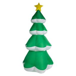 VFM e-Store Christmas Tree Inflatable Decoration 198cm x 90cm Green X 1 - Size: 198 cm x 90 cm - thumbnail 1