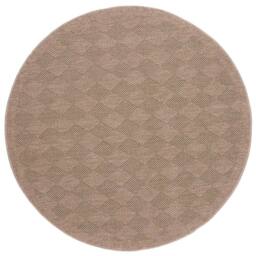 THE RUGS Jute Looking Diamond Design Outdoor Rugs Green Garden Nature 5300GN - Size: 140 cm x 200 cm - thumbnail 6