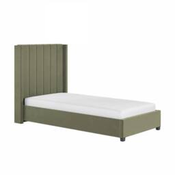 Flair Tiggy Single Ottoman Bed Velvet in Green - thumbnail 4
