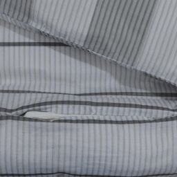 Berkfield Home Duvet Cover Set Grey 140x200 cm Cotton - thumbnail 4