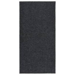 Berkfield Home Dirt Trapper Carpet Runner 100x200 cm Anthracite in Charcoal - Size: 100 cm diameter - thumbnail 2
