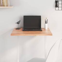 Berkfield Home Table Top Light Brown 60x60x2 cm Treated Solid Wood Oak - Size: 60 x 60 x 2 cm - thumbnail 2
