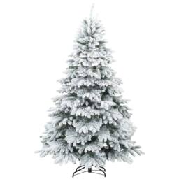 Berkfield Home Artificial Christmas Tree with 300 LEDs Green 240 cm PE & PVC - thumbnail 5
