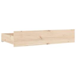 Berkfield Home Bed Frame with Drawers 120x200 cm in Natural - Size: Small Double - thumbnail 8