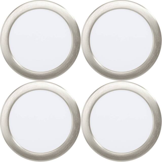 Loops 4 PACK Elegant Satin Nickel Ceiling Spotlight for Home Décor Lighting in Metallics - image 1