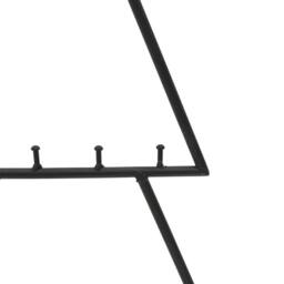 Berkfield Home Metal Christmas Tree for Decoration Black 60 cm - thumbnail 6