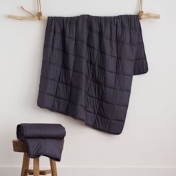 Allure Bath Fashions Slumber Weighted Blanket for Sleep, Stress, & Anxiety - 5.5KG, 122 x 185cm in Charcoal - Size: 122 x 185 cm - thumbnail 6