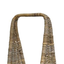 Ivyline Natural Rattan Tall Log Storage H90cm W35cm - thumbnail 6