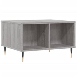Berkfield Home Coffee Table Grey Sonoma 60x50x36.5 cm Engineered Wood - thumbnail 6