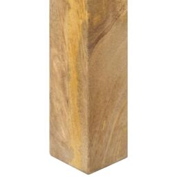 Berkfield Home Console Table 110x35x76 cm Rough Mango Wood in Brown - Size: 110 x 35 x 76 cm - thumbnail 6