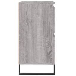 Berkfield Home Sideboard Grey Sonoma 60x35x70 cm Engineered Wood - Size: 60 x 35 x 70 cm - thumbnail 7