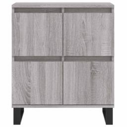 Berkfield Home Sideboard Grey Sonoma 60x35x70 cm Engineered Wood - Size: 60 x 35 x 70 cm - thumbnail 5