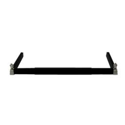 Nordara Adjustable Black Fire Fender Fireplace Guard Frame Surround - thumbnail 3