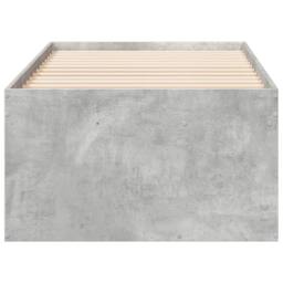 Berkfield Home Daybed with Drawers without Mattress Concrete Grey 100x200 cm - thumbnail 5