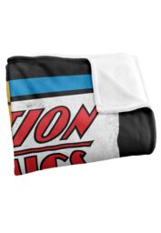 Superman Action No. 1 Silky Touch Super Soft Throw Blanket 152 X 127 cm in White - thumbnail 3