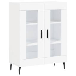 Berkfield Home Sideboard White 69.5x34x90 cm Engineered Wood - thumbnail 1