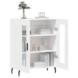 Berkfield Home Sideboard White 69.5x34x90 cm Engineered Wood - thumbnail 4